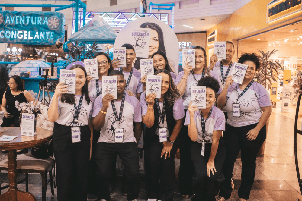 O lançamento do livro
